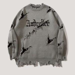 Men's Oversized Knit Sweater