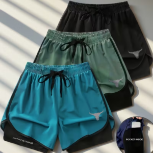 Set of 3 Men's Athletic Casual Shorts