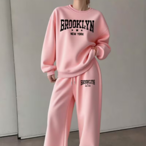 Graphic Print Two Piece Set